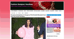 Desktop Screenshot of fashiondesignerhandbag.com